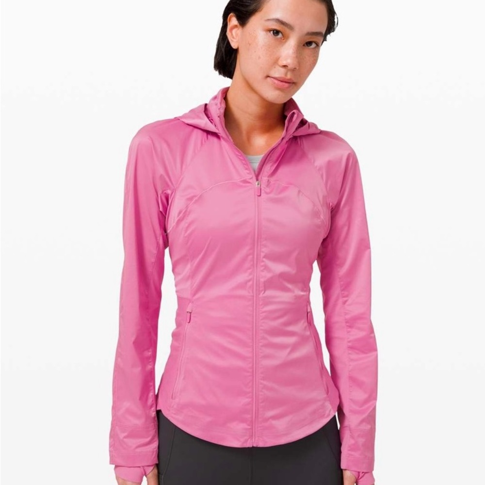 lululemon Goal Smasher Jacket - Magenta Glow - Size 6